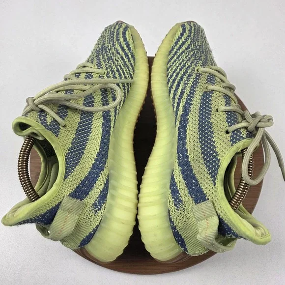 Adidas Yeezy Boost 350 V2 Semi Frozen Yellow Shoes Mens Size 11 Sneakers B37572